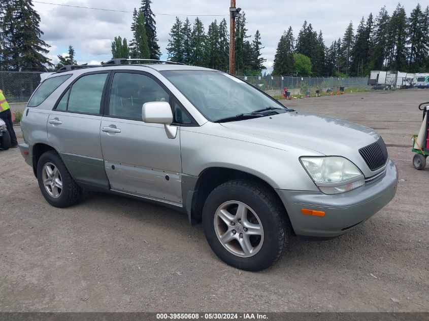 2001 Lexus Rx 300 VIN: JTJHF10U010189239 Lot: 39550608