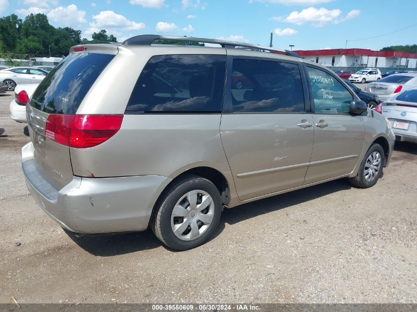 2005 Toyota Sienna Le VIN: 5TDZA23C35S376234 Lot: 39550609