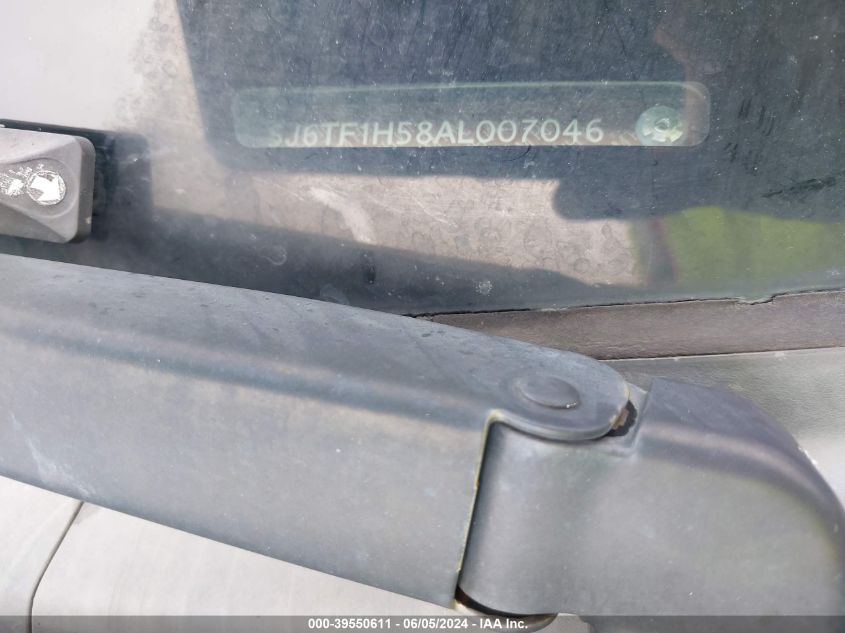 2010 Honda Accord Crosstour Ex-L VIN: 5J6TF1H58AL007046 Lot: 39550611