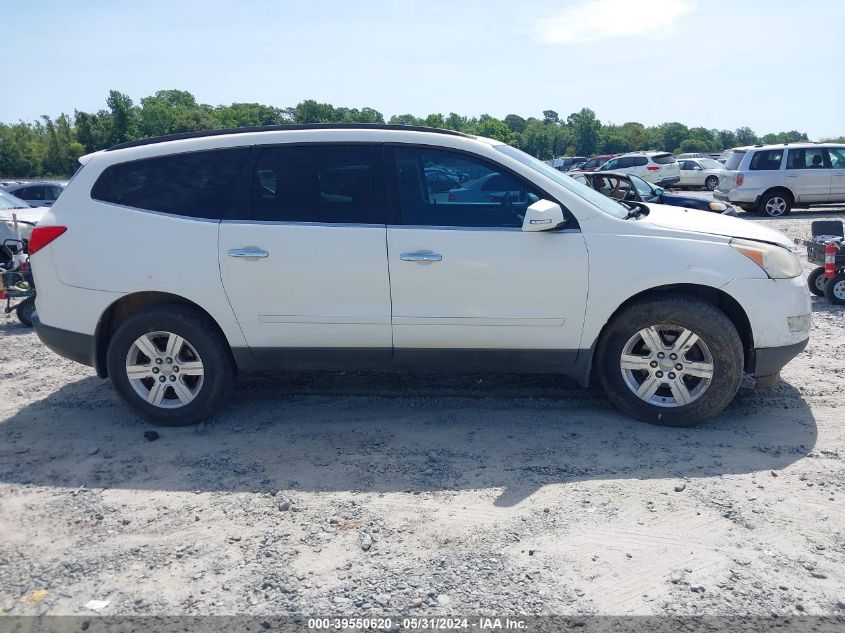 2012 Chevrolet Traverse 1Lt VIN: 1GNKRGEDXCJ172609 Lot: 39550620