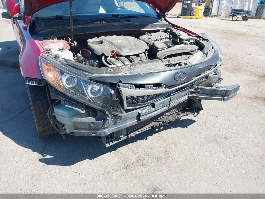 2012 Kia Optima Ex VIN: 5XXGN4A71CG080155 Lot: 39550621