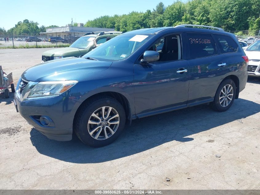 2013 Nissan Pathfinder Sv VIN: 5N1AR2MM4DC684571 Lot: 39550625