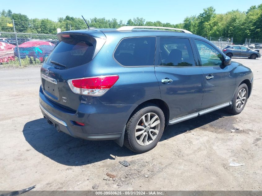 2013 Nissan Pathfinder Sv VIN: 5N1AR2MM4DC684571 Lot: 39550625