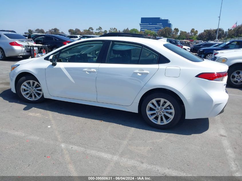 2023 Toyota Corolla Hybrid Le VIN: JTDBCMFE3P3002828 Lot: 39550631