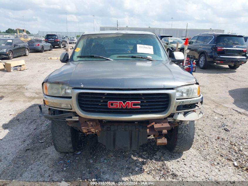 2000 GMC Sierra 1500 Sle VIN: 1GTEK19T2YE233833 Lot: 39550636