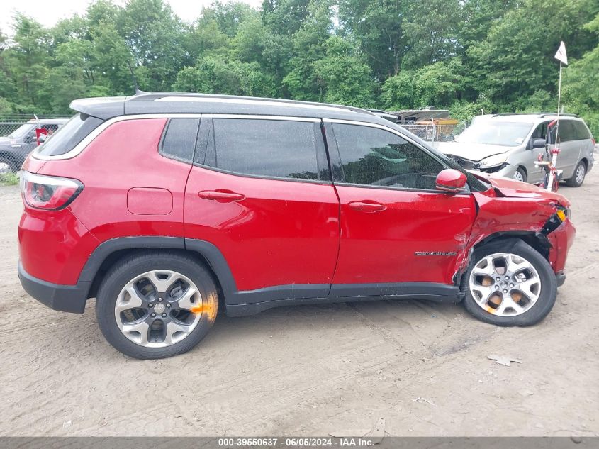 2018 Jeep Compass Limited 4X4 VIN: 3C4NJDCB2JT108177 Lot: 39550637