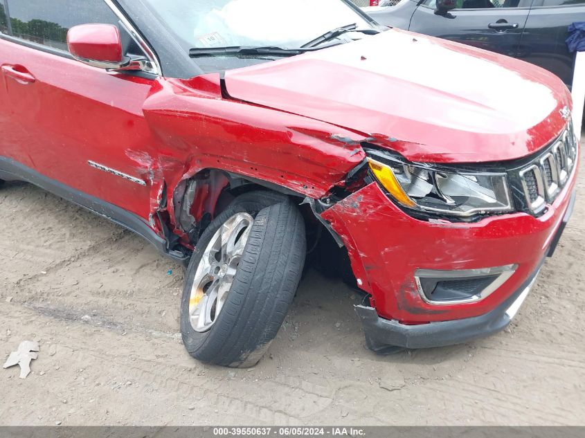 2018 Jeep Compass Limited 4X4 VIN: 3C4NJDCB2JT108177 Lot: 39550637