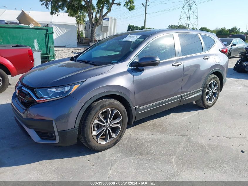 2021 HONDA CR-V EXL - 5J6RW1H85ML010382