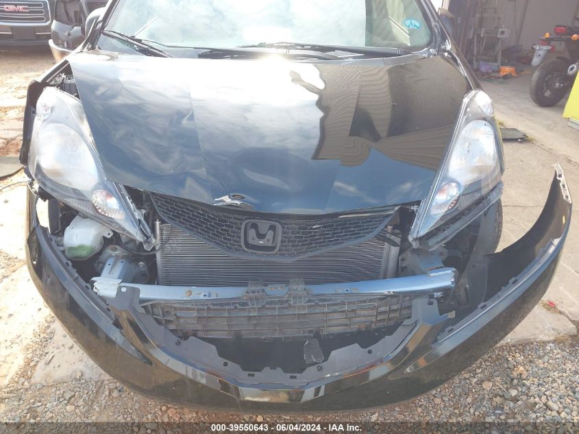 2009 Honda Fit VIN: JHMGE88219C006825 Lot: 39550643