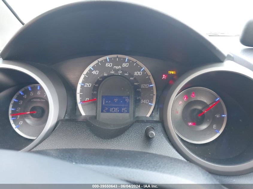 2009 Honda Fit VIN: JHMGE88219C006825 Lot: 39550643