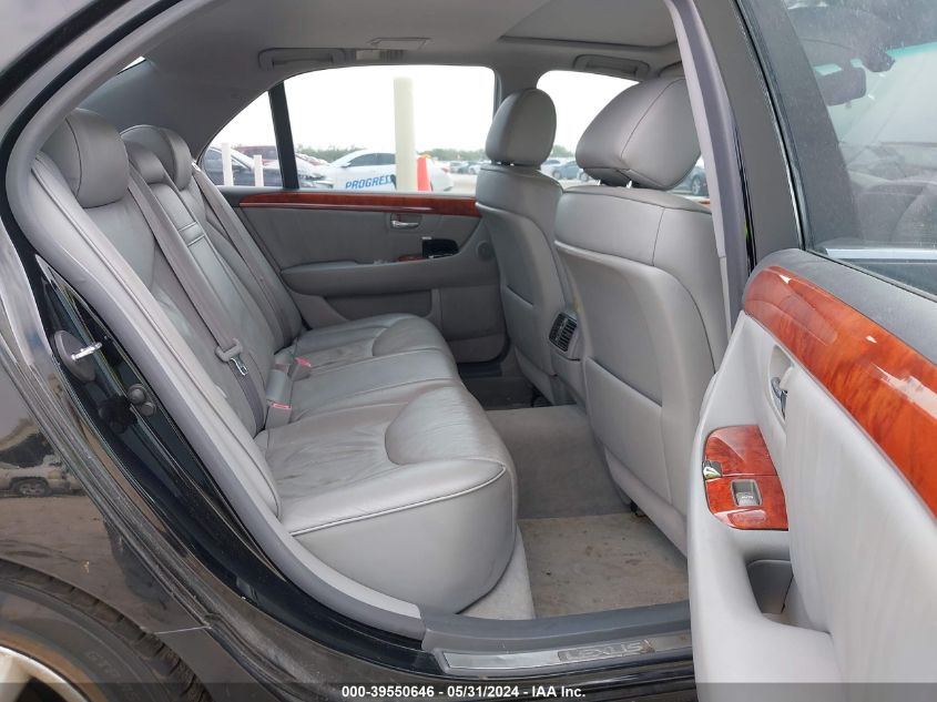 2004 Lexus Ls 430 VIN: JTHBN36F640143188 Lot: 39550646