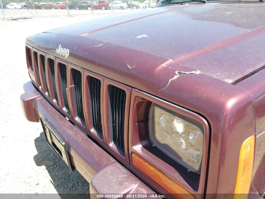 2001 Jeep Cherokee Limited/Sport VIN: 1J4FF58S61L502517 Lot: 39550648