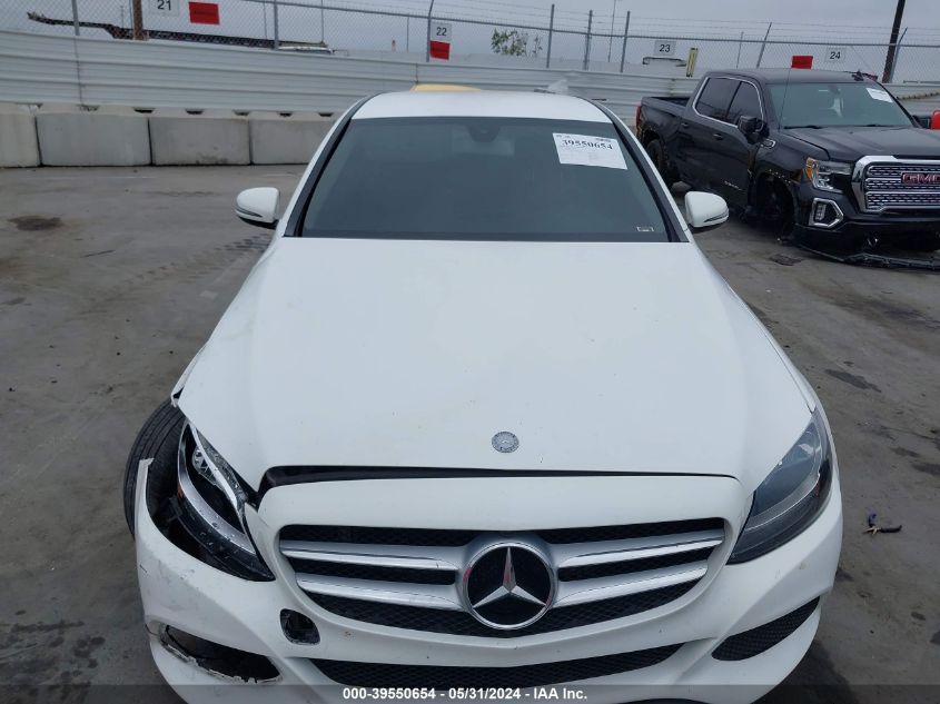 2017 Mercedes-Benz C 300 Luxury/Sport VIN: 55SWF4JB1HU229038 Lot: 39550654