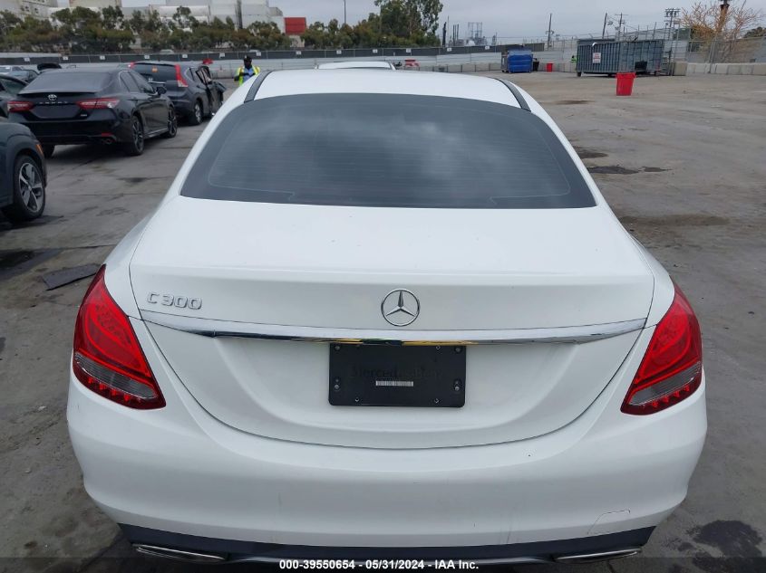 2017 Mercedes-Benz C 300 Luxury/Sport VIN: 55SWF4JB1HU229038 Lot: 39550654