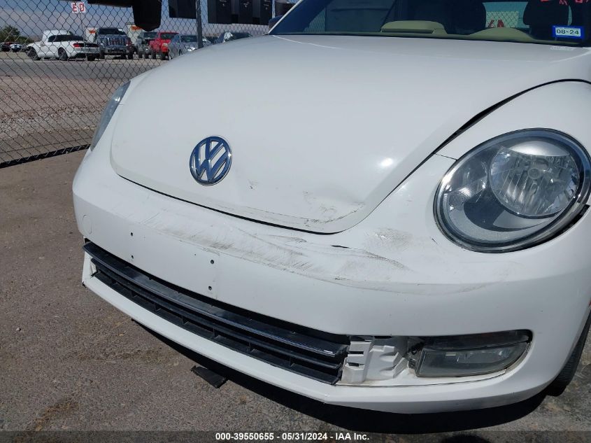 2013 VOLKSWAGEN BEETLE TURBO - 3VW767AT8DM812788