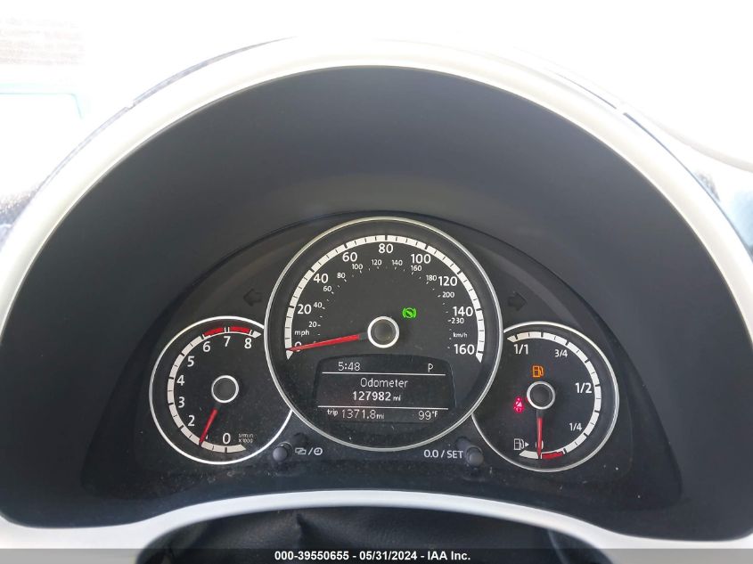 2013 VOLKSWAGEN BEETLE TURBO - 3VW767AT8DM812788