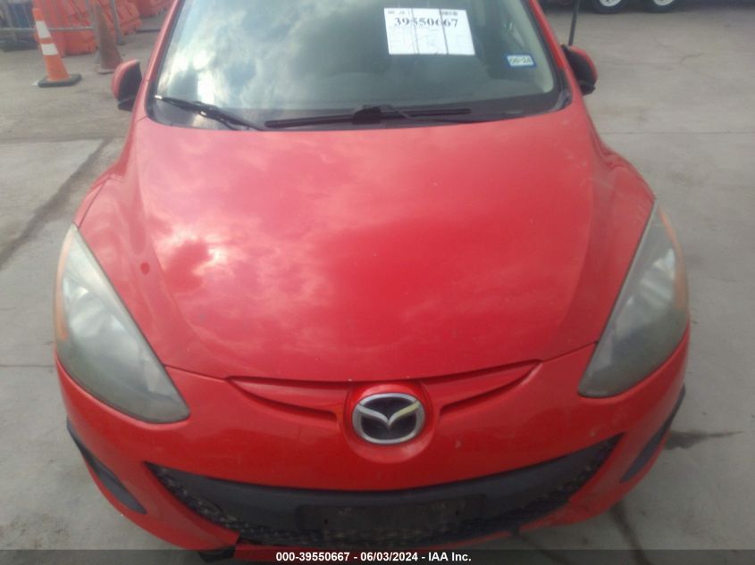 2014 Mazda Mazda2 Sport VIN: JM1DE1KYXE0180333 Lot: 39550667