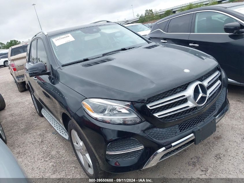 VIN 4JGDA5JB0HA859537 2017 Mercedes-Benz GLE 350 no.1