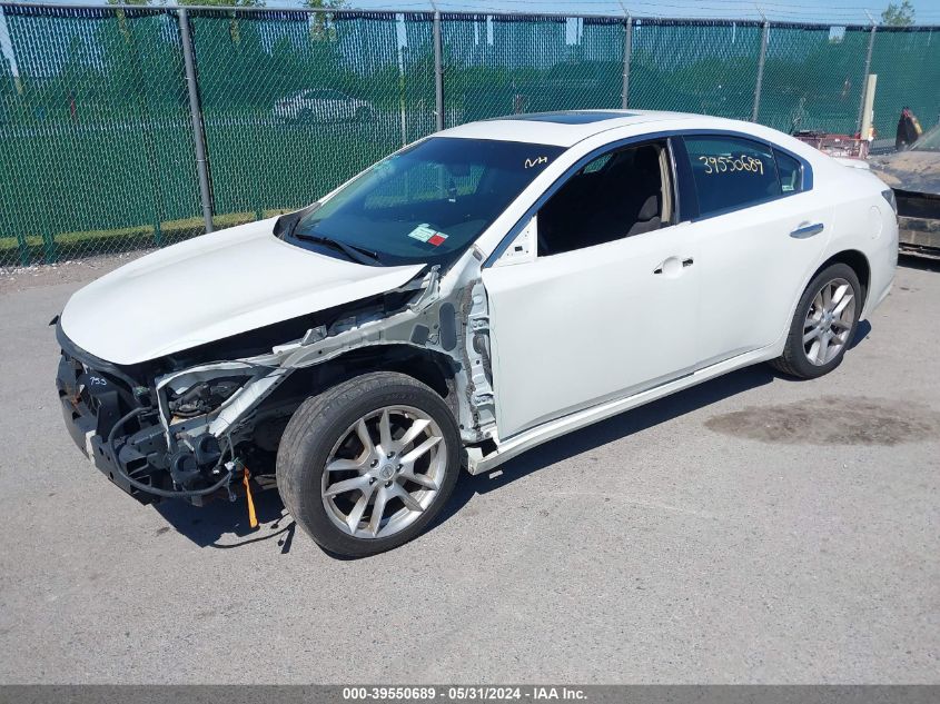 2014 Nissan Maxima 3.5 S VIN: 1N4AA5AP6EC435322 Lot: 39550689