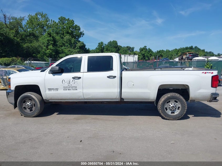 2017 Chevrolet Silverado 2500Hd Wt VIN: 1GC1KUEG6HF110636 Lot: 39550704