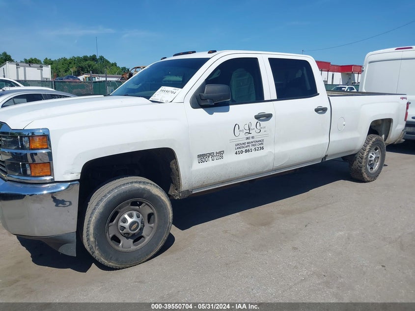 2017 Chevrolet Silverado 2500Hd Wt VIN: 1GC1KUEG6HF110636 Lot: 39550704