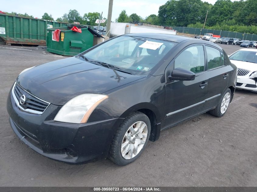 2010 Nissan Sentra 2.0S VIN: 3N1AB6AP9AL620687 Lot: 39550723