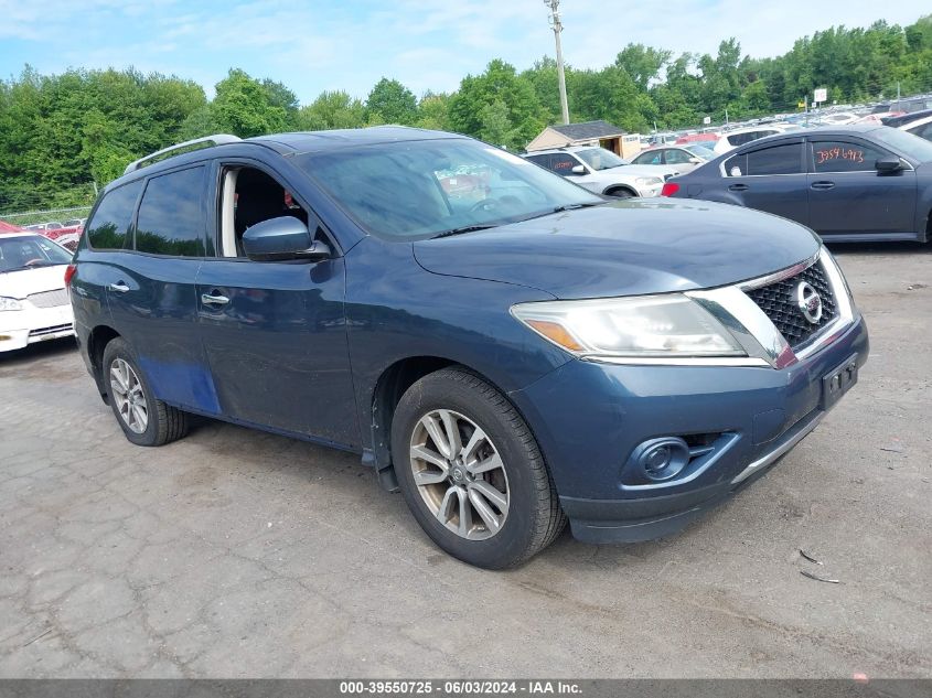 2014 Nissan Pathfinder Sv VIN: 5N1AR2MM3EC726634 Lot: 39550725