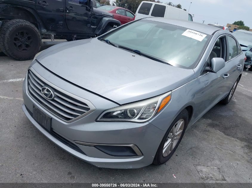 2016 Hyundai Sonata Se VIN: 5NPE24AFXGH331952 Lot: 39550726