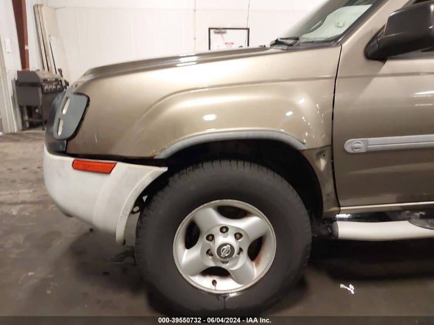 2002 Nissan Xterra Xe VIN: 5N1ED28TX2C540439 Lot: 39550732