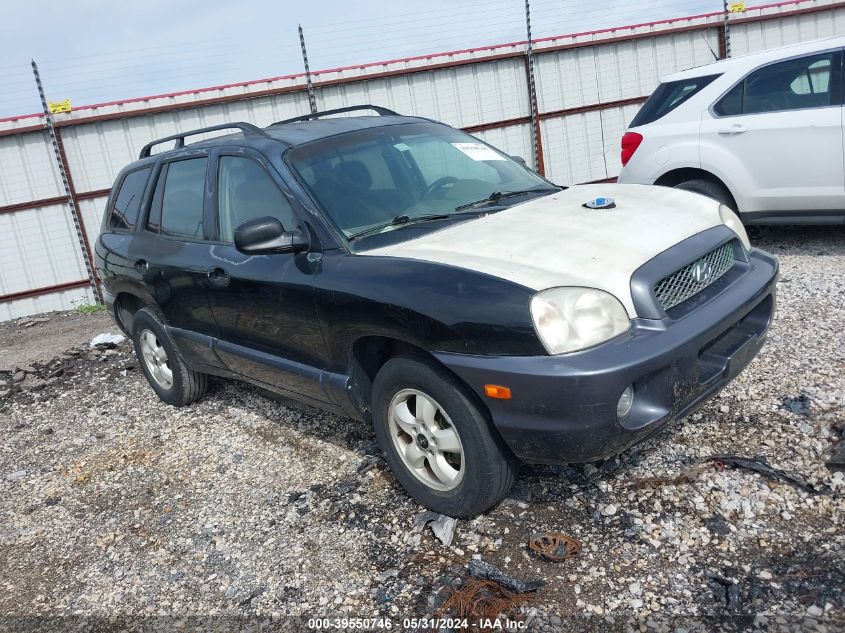 2003 Hyundai Santa Fe Gls/Lx VIN: KM8SC13D93U564064 Lot: 40591223