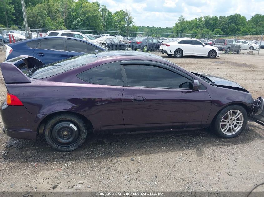 2002 Acura Rsx Type S VIN: JH4DC53022C002575 Lot: 39550750