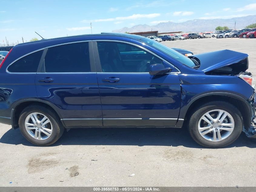 2010 Honda Cr-V Ex-L VIN: 5J6RE3H75AL041522 Lot: 39550753