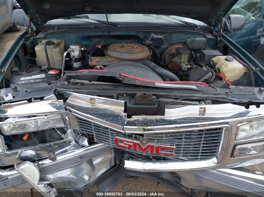 1995 Chevrolet Tahoe K1500 VIN: IGNEK18K8SJ356650 Lot: 39550763