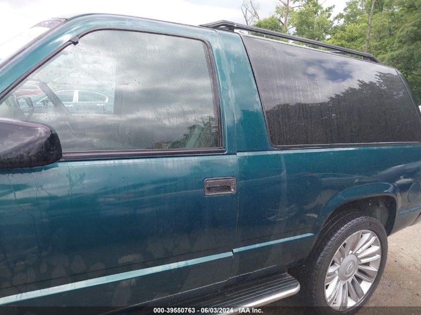1995 Chevrolet Tahoe K1500 VIN: IGNEK18K8SJ356650 Lot: 39550763