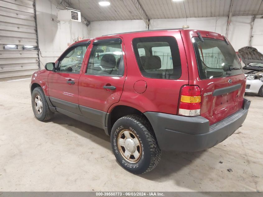 2004 Ford Escape Xls VIN: 1FMYU92184DA03501 Lot: 39550773