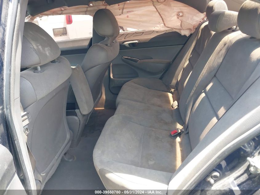 2008 Honda Civic Lx VIN: 1HGFA16528L048787 Lot: 39550780