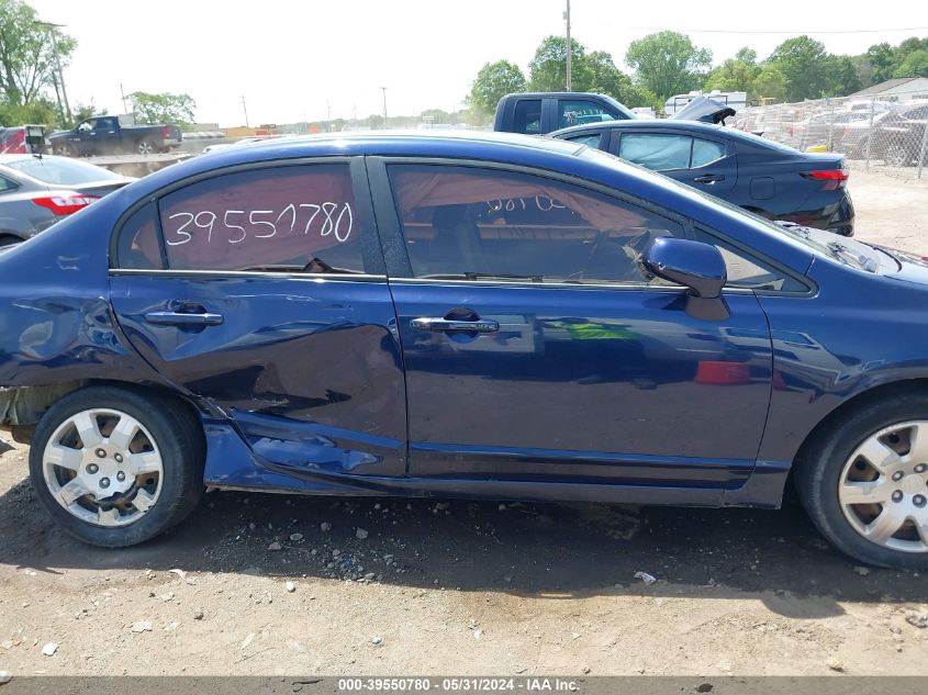 2008 Honda Civic Lx VIN: 1HGFA16528L048787 Lot: 39550780