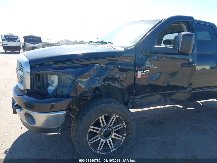 2008 Dodge Ram 2500 Slt/Power Wagon VIN: 3D7KS28A18G153382 Lot: 39550782