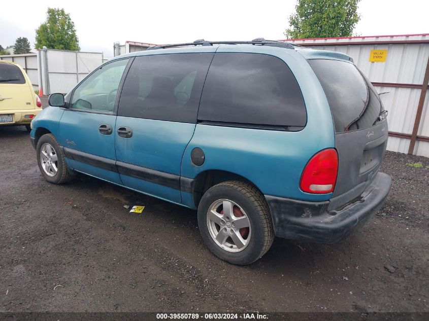 1997 Plymouth Voyager Se VIN: 1P4GP45R6VB417090 Lot: 39550789