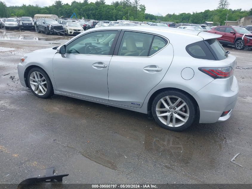 2014 Lexus Ct 200H VIN: JTHKD5BH5E2200363 Lot: 39550797