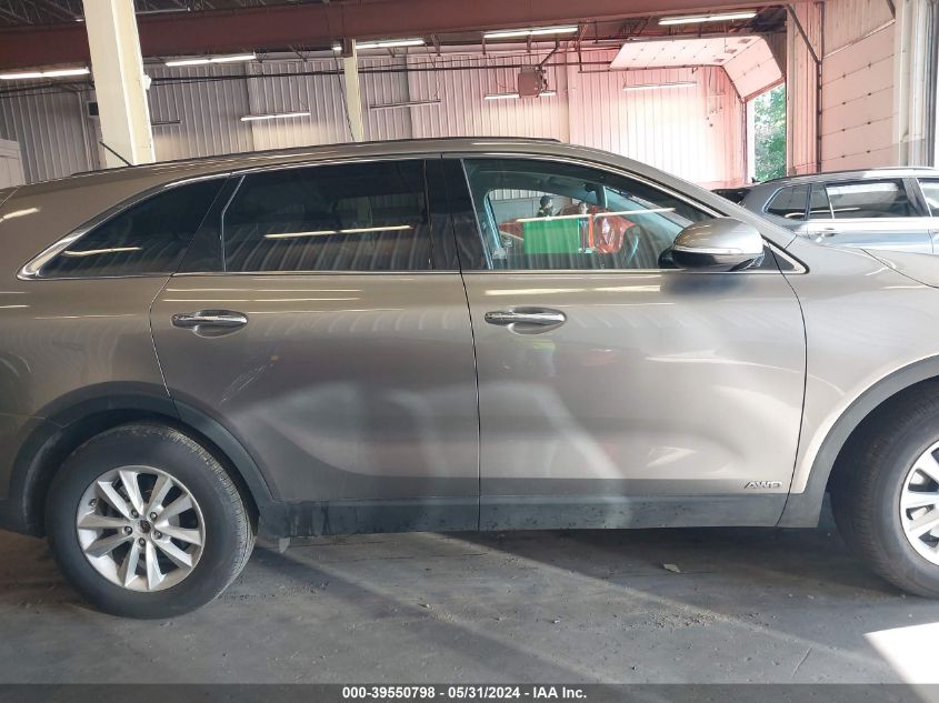 2019 Kia Sorento Lx/S VIN: 5XYPGDA52KG469891 Lot: 39550798