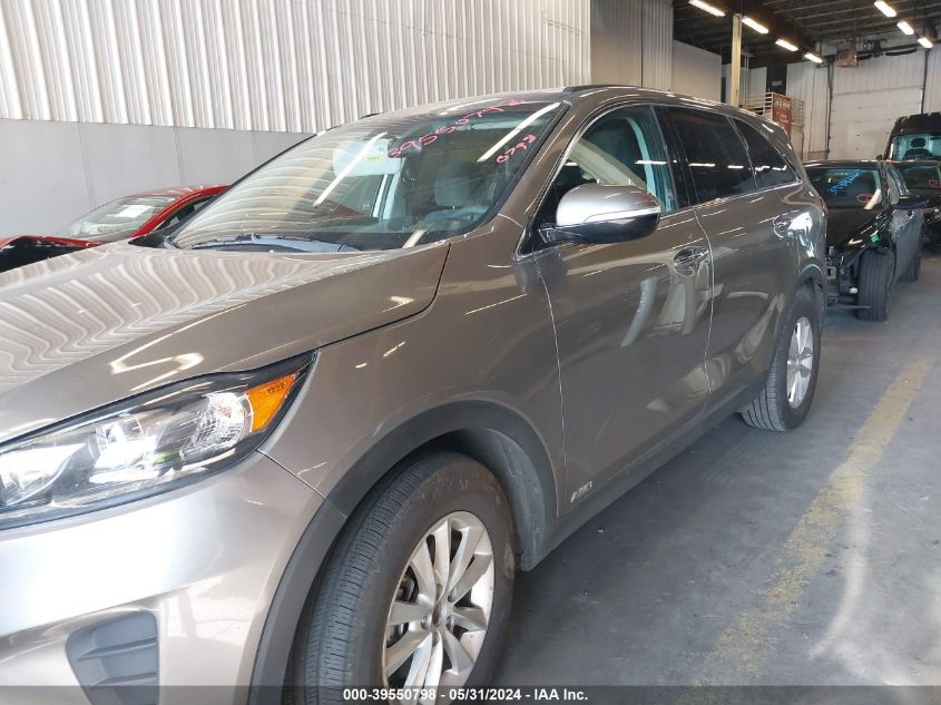 2019 Kia Sorento Lx/S VIN: 5XYPGDA52KG469891 Lot: 39550798