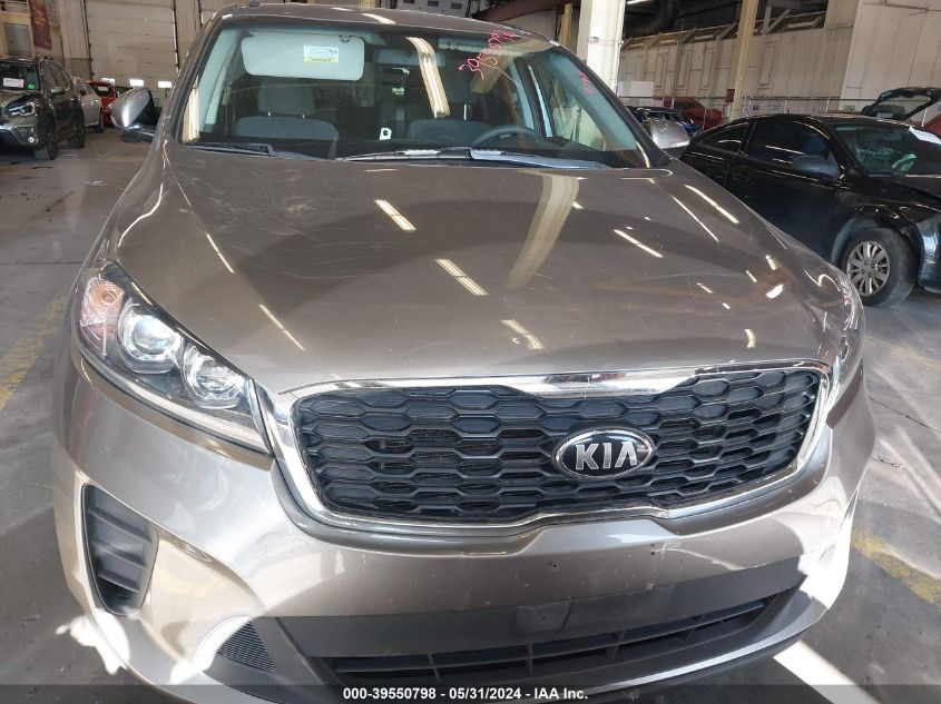 2019 Kia Sorento Lx/S VIN: 5XYPGDA52KG469891 Lot: 39550798