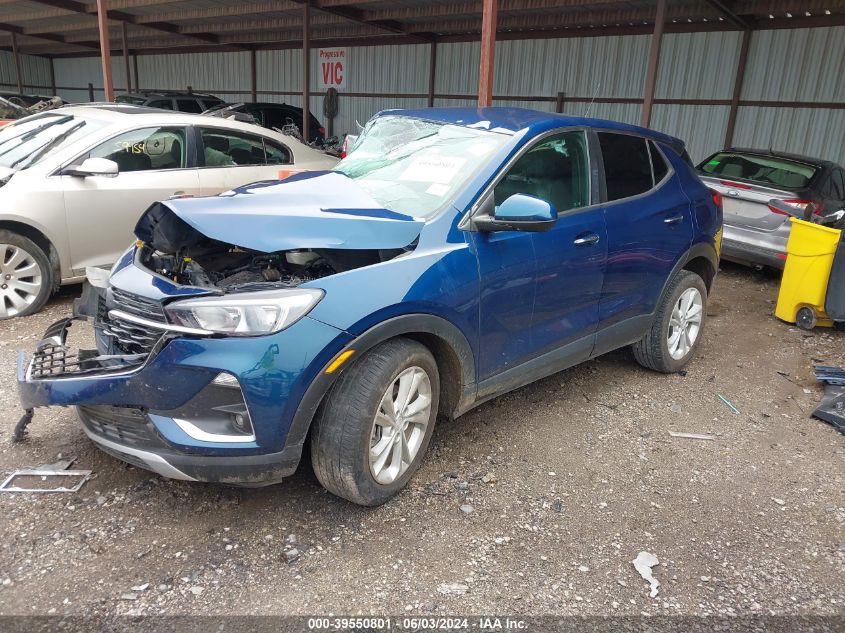 2020 Buick Encore Gx Preferred VIN: KL4MMCSL7LB109671 Lot: 39550801