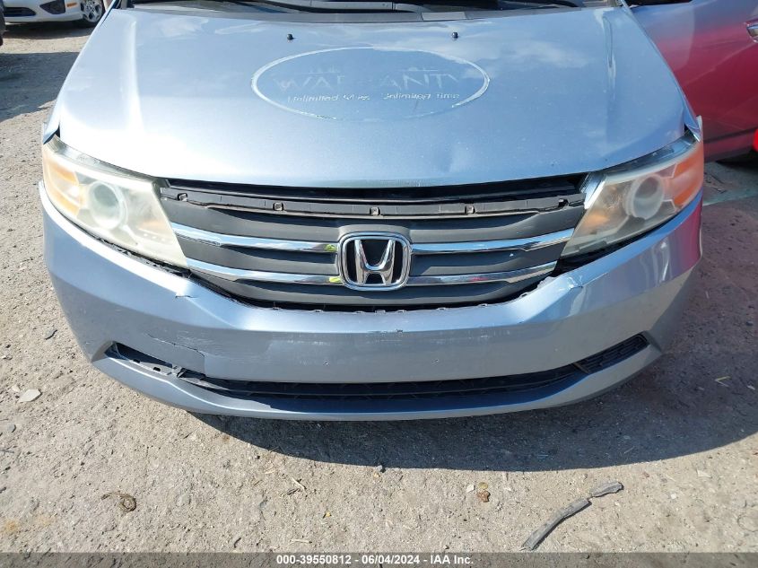 2011 Honda Odyssey Ex VIN: 5FNRL5H46BB031261 Lot: 39550812