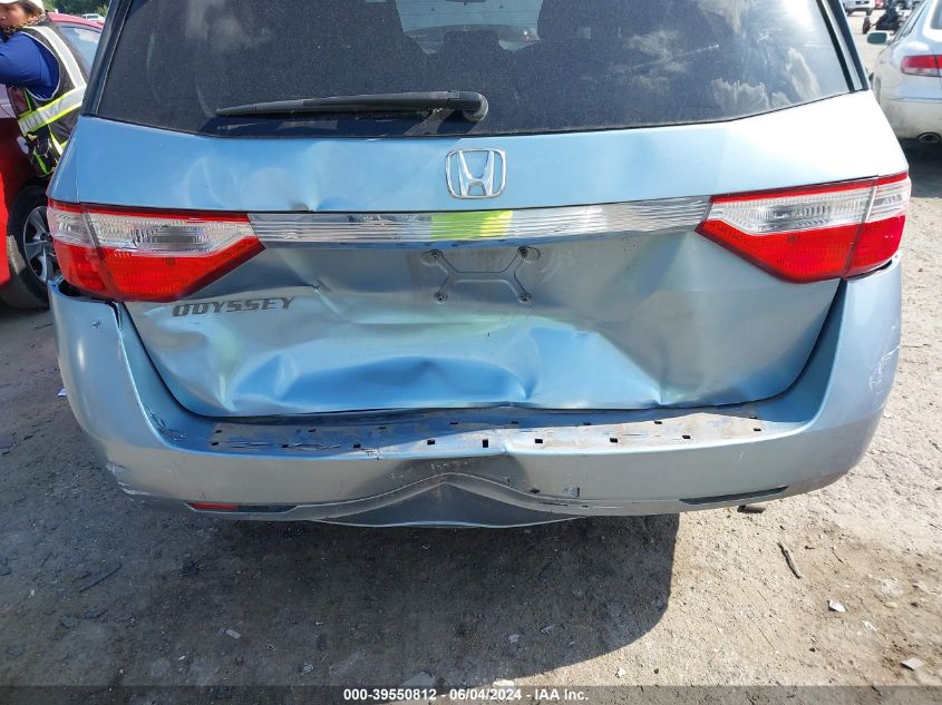 2011 Honda Odyssey Ex VIN: 5FNRL5H46BB031261 Lot: 39550812