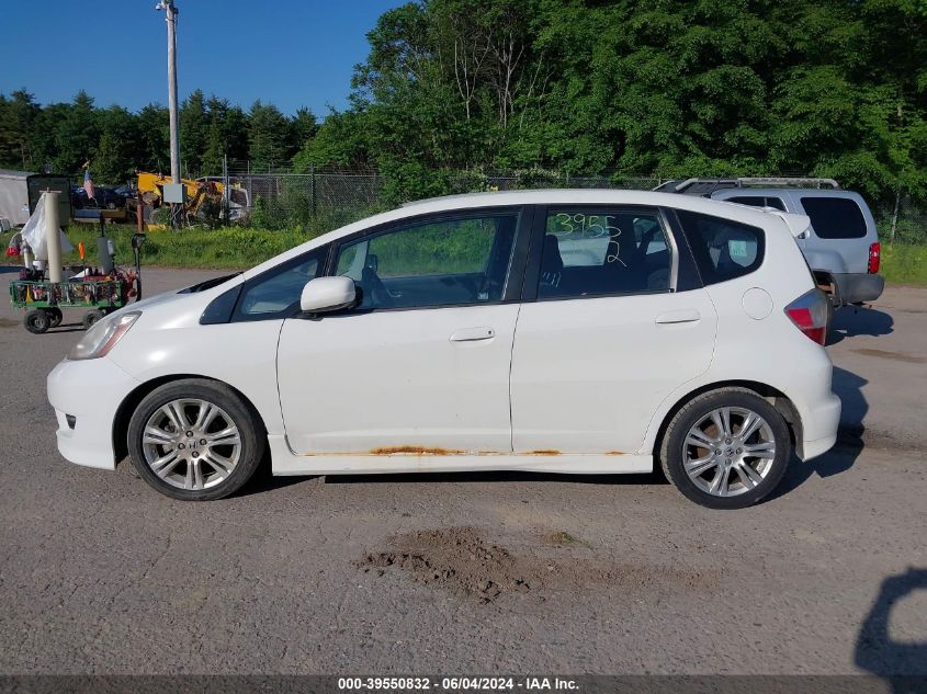 2010 Honda Fit Sport VIN: JHMGE8H42AC033358 Lot: 39550832