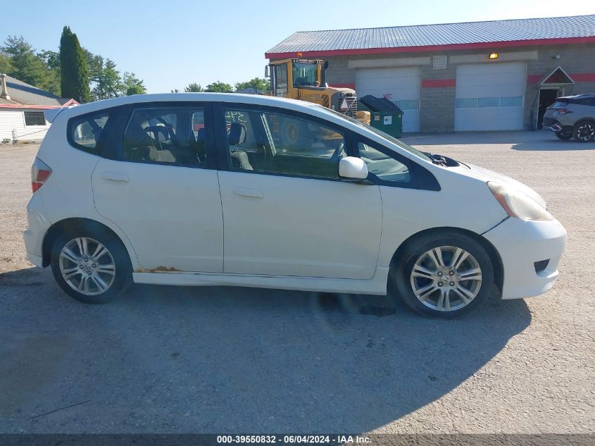 2010 Honda Fit Sport VIN: JHMGE8H42AC033358 Lot: 39550832