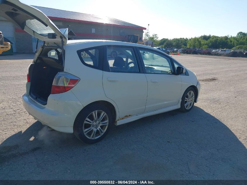 2010 Honda Fit Sport VIN: JHMGE8H42AC033358 Lot: 39550832