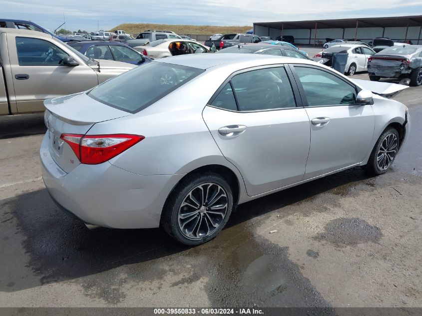 2016 Toyota Corolla S Plus VIN: 5YFBURHE8GP387527 Lot: 39550833